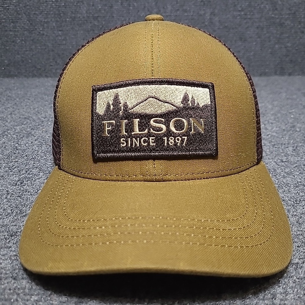FILSON Logger Mesh‎ Cap Dark Tan/Brown- SOLD OUT - Picture 2 of 10